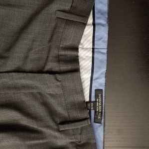 Mens wool pants BR 33x30 dark gray